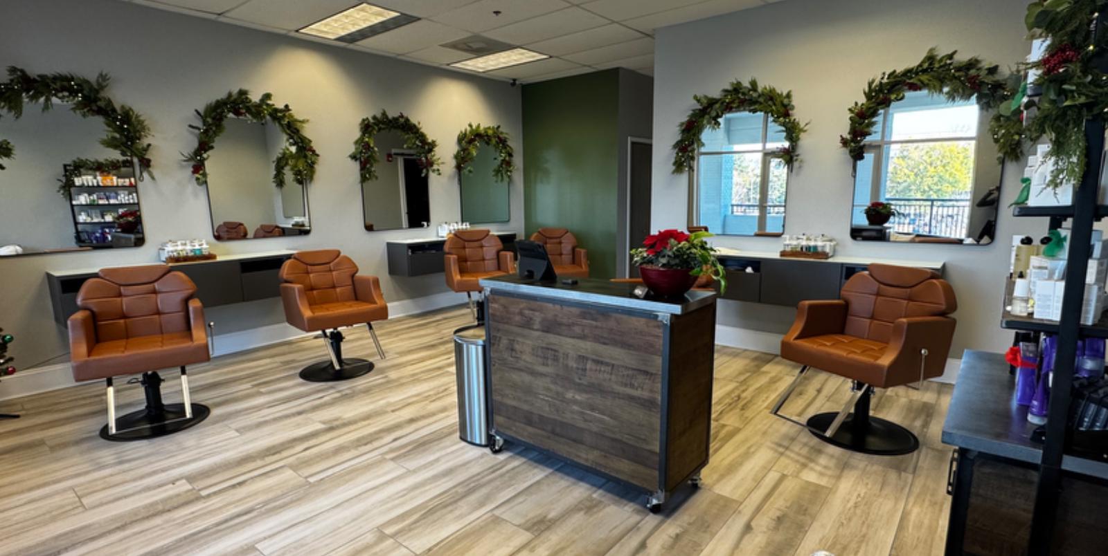 Interior of Charlotte Brow Bar & Aesthetics in Charlotte